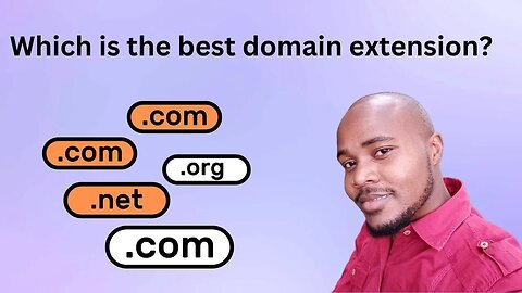 Which is the Best Domain Extension, .org, .com, Or .net ?