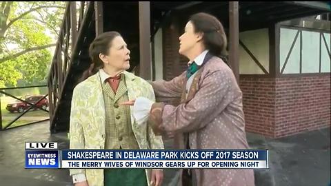 The Merry Wives of Windsor kicks off opening night at Delaware Park