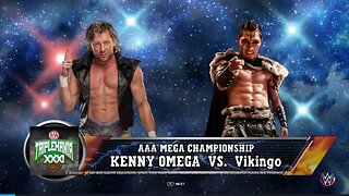 AAA Triplemania Kenny Omega vs El Hijo del Vikingo for the AAA Mega Championship Match