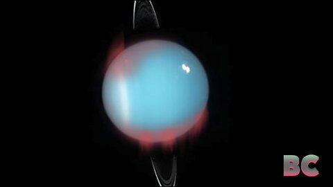 Uranus has a weird infrared aurora