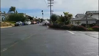 Stupid driver crashes trying to swing at intersection