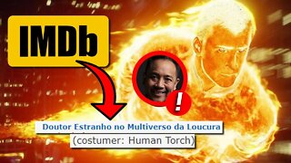 TOCHA HUMANA CONFIRMADO EM DOUTOR ESTRANHO NO MULTIVERSO DA LOUCURA! IMDB VAZOU!?