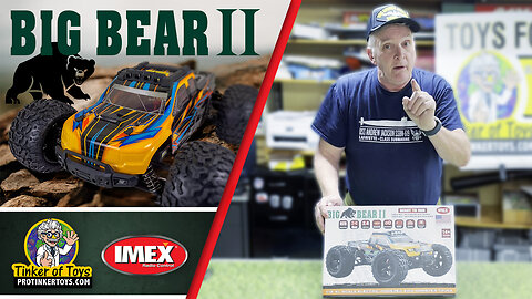 Thrilling Big Bear II 1/12th Scale Brushless RTR 4WD Monster Truck Unboxing & Review | ProTinkerToys