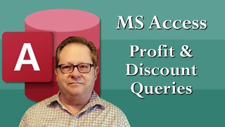 MS Access: Calculating Profit and Discount Percent from Sales Data