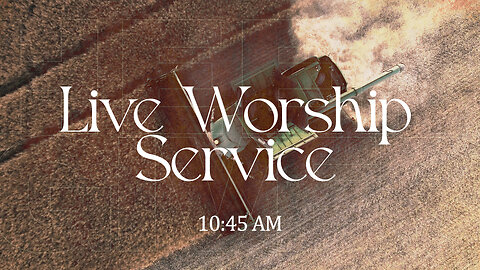 Live Worship Service - 11/20/22