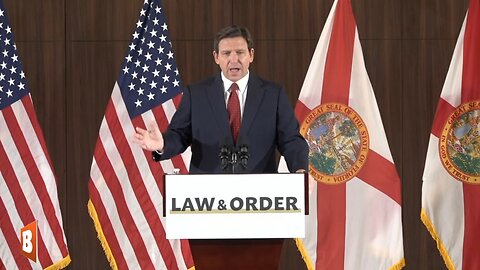 EARLIER: “Preserving Law and Order in Florida” with Ron DeSantis…