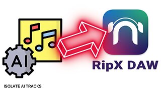 RipX DAW & SUNO AI MUSIC Isolate tracks from AI Music