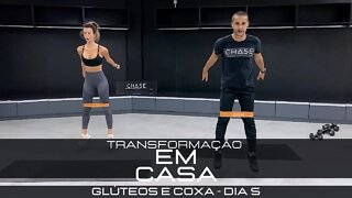 Glúteos e Coxas #5 | Transformação em Casa com Jonathan Santos