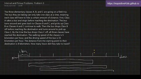 Interval and Pickup Problems: Problem 3