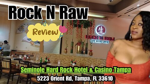 Rock 'N Raw Sushi Joint | Seminole Hard Rock Tampa