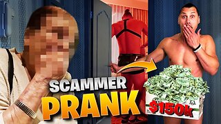 LOTTERY SCAMMER PRANKED & CONFRONTED AT LUXURY HOTEL