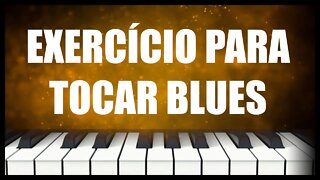 EXERCÍCIO DE BLUES PARA TOCAR FRASES COM PENTA BLUES MAIOR