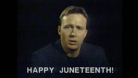 Alex Jones Wished You A Happy Juneteenth 20+ Years Before Liberals Did
