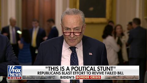 Schumer Tees Up Test Vote On Once-Failed Border Bill