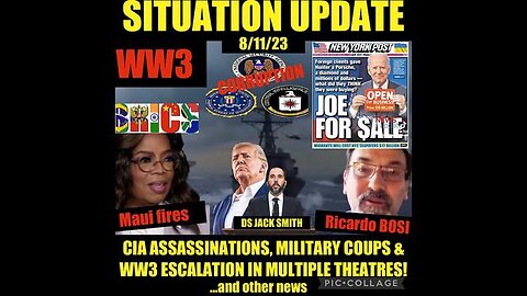SITUATION UPDATE: MILITARY COUP IMMINENT! CIA ASSASSINATIONS! WW3 ESCALATION IN MULTIPLE THEATRES!