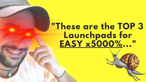 TOP 3 BEST LAUNCHPAD CRYPTO FOR EASY x5000%