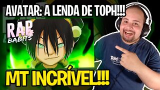 REACT Rap da Toph (Avatar) - MEU PODER TUDO ENXERGA | Babits [prod. Riick Palmieri]