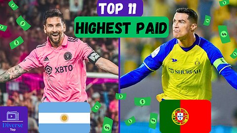 Top 11 Highest Paid Footballers In 2023