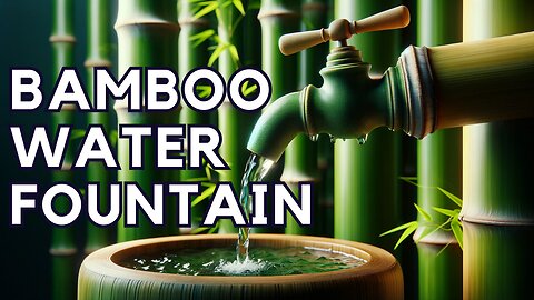 BAMBOO WATER FOUNTAIN | Time To Relax | 10 HOURS
