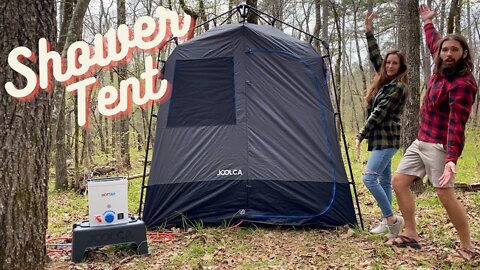 OFF GRID SHOWER TENT | Joolca Ensuite Double