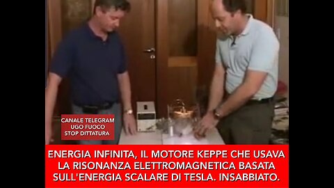 IL MOTORE KEPPE E L'ENERGIA SCALARE DI TESLA