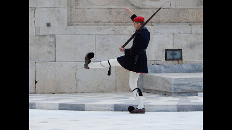 Changing of the Guard, Tomb of the Unknown Soldier, Athens Greece