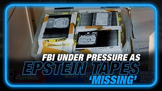 BREAKING! 'Missing' Jeffrey Epstein Tapes Put Pressure on FBI, National Firestorm Triggered by