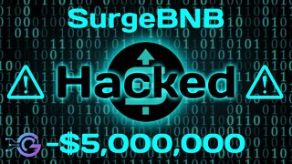 Surge was Hacked! $5,000,000 Stolen!