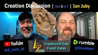 Creation Discussion | Ian Juby | Part 3 of 3 | Creationist Eats Fossil Dates (no really)