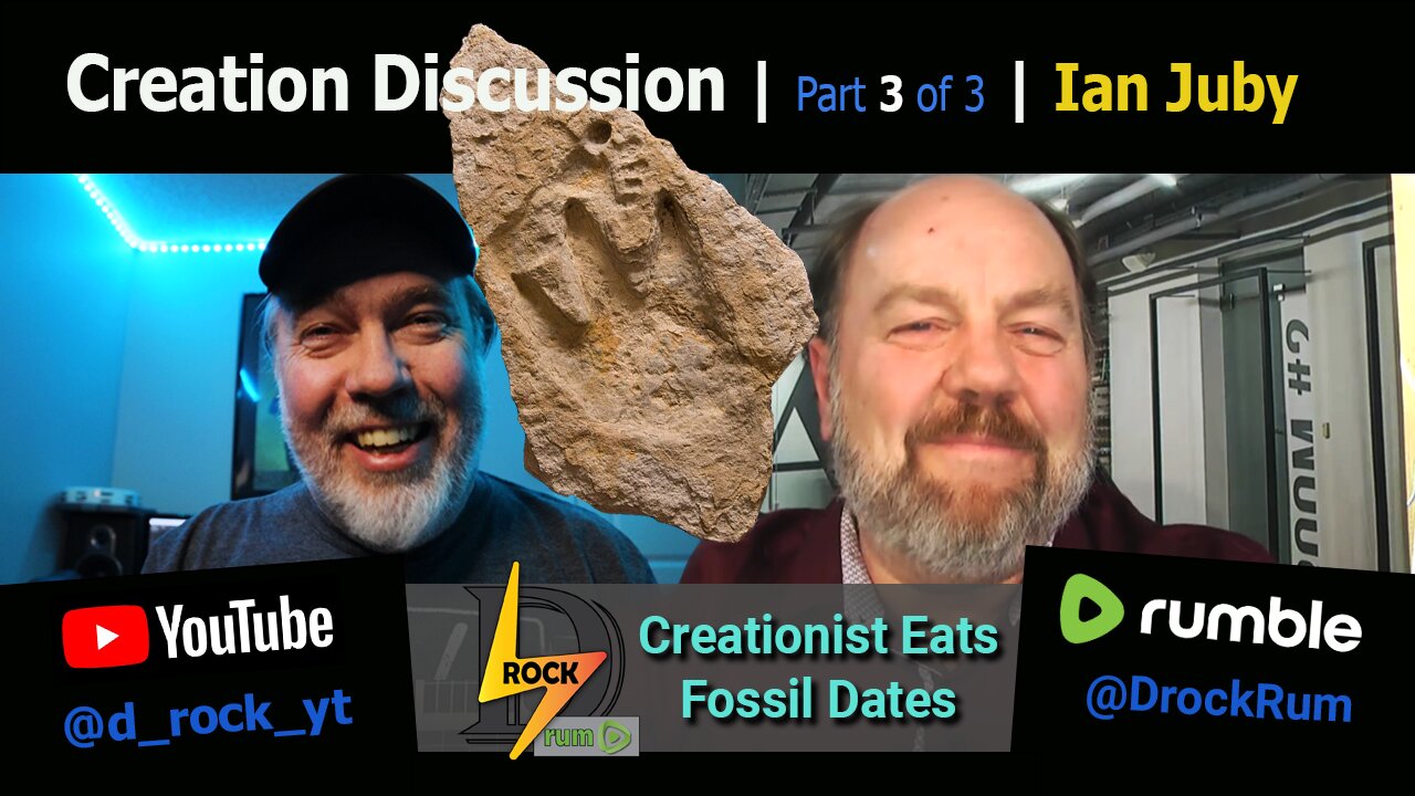Creation Discussion | Ian Juby | Part 3 of 3 | Creationist Eats Fossil ...