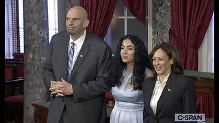 WATCH: Fetterman Appears Lost in First Moments as a U.S. Senator