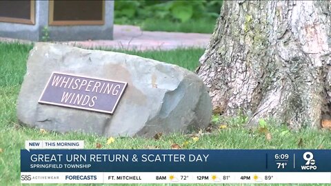 The Great Urn Return & Scatter Day at Arlington Memorial Gardens