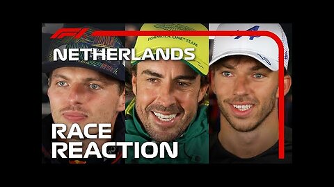 Drivers React After Dramatic Race| 2023 Dutch Grand Prix