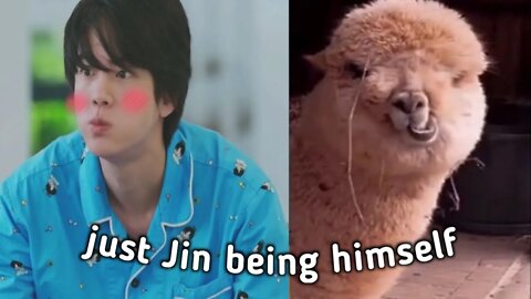 just Jin being himself