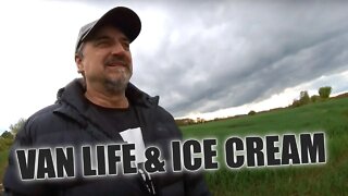 When Ice Cream is within reach of the campsite | Manor Farm Campsite #vanlife #fulltimemotorhome