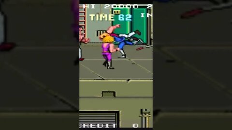 Double Dragon arcade longplay, playing as Bimmy