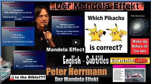 Peter Hermann – The Mandela Effect - The Artificial Un-Intelligence (Related links)
