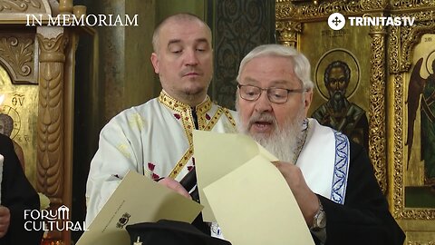 Ecumenistul Eretic Andreicut la slujba de inmormantare a Masonului Razvan Theodorescu, 10.02.2023