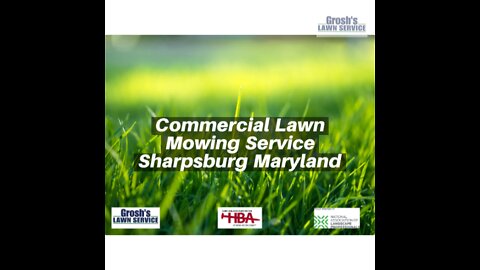 Commercial Lawn Mowing Service Sharpsburg Maryland