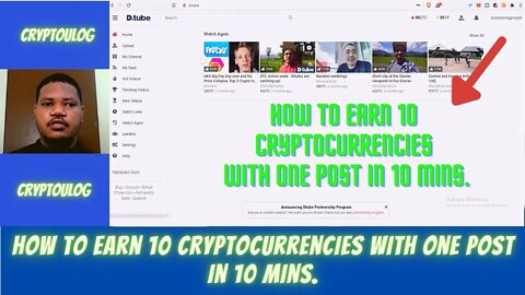 How To Earn 10 Cryptocurrencies With One Post In 10 Mins.