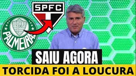 ACONTECEU AGORA! TORCIDA NÃO ACREDITOU! ACABOU DE SER ANUNCIADO! NOTÍCIAS DO PALMEIRAS