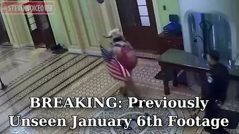"BREAKING: Previously Unseen January 6th Footage" (Satire)