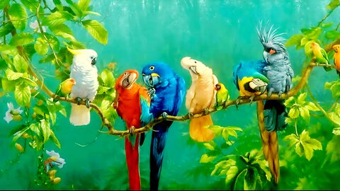 🐦🐤🦜"Beautiful Colorful Birds in Their Natural Habitat"🐤🐦🦜