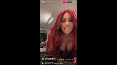 KMichelle Talks About Her Overall Growth In Music & Teased Braless Fit On Instagram Live (06/04/23)