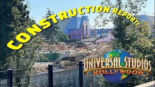 Universal Studios Hollywood Construction Report!