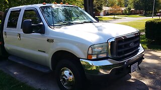 My new 2002 F350 Dual Rear wheel 4x4 truck