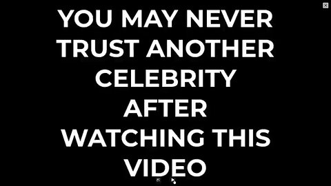 You may never trust another celebrity