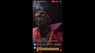 BOBBY SHMURDA IG LIVE: Bobby Vibing To Some Music Tunes At 3 Am In The Morning (24/12/22)