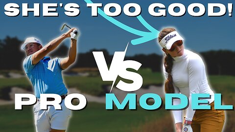 Can I beat a TITLEIST MODEL in a GOLF MATCH!?The END will SHOCK YOU!