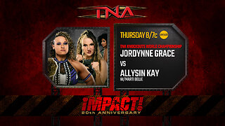 Jordynne Grace vs. Allysin Kay: Knockouts Title Match! #shorts